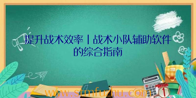 提升战术效率|战术小队辅助软件的综合指南